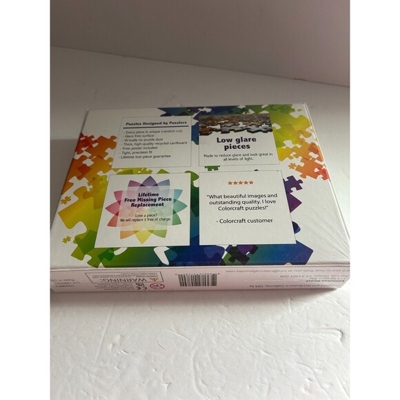 Marvelous Milk Caps 1000 Piece Jigsaw Puzzle Colorcraft 2021 Ages 14+ NEW - Picture 6 of 6